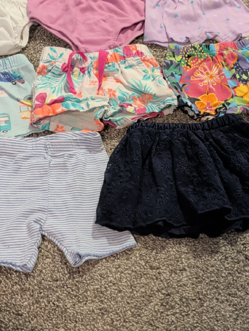 6 Month Girls' Shorts & Bloomers Bundle